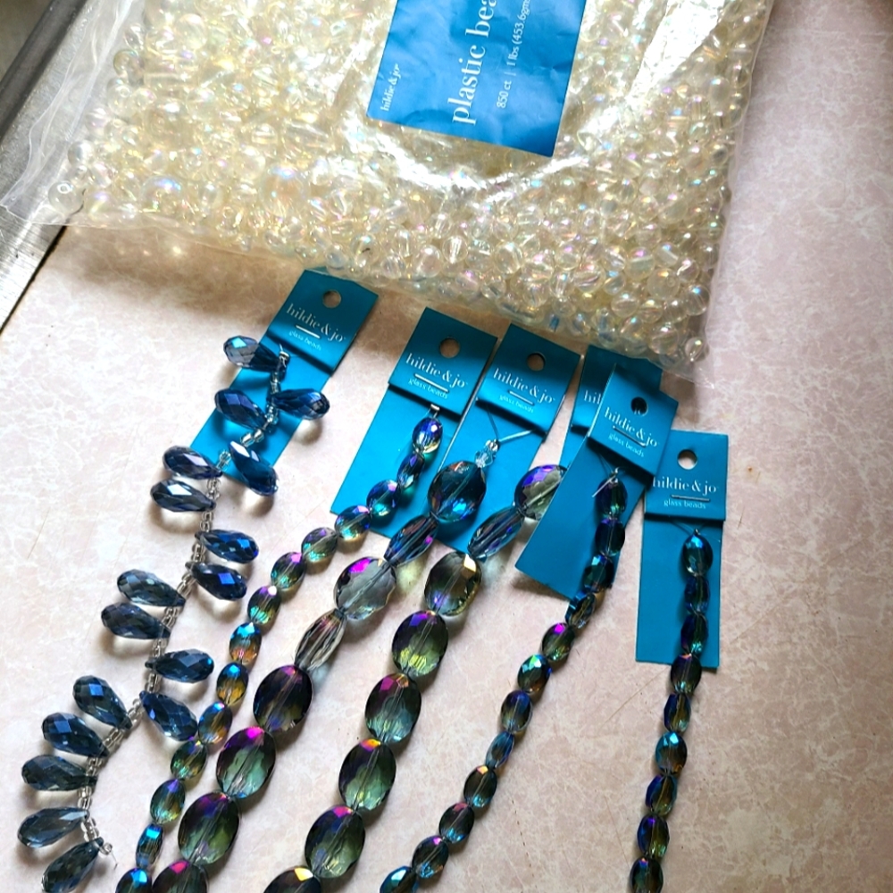 Assorted beads